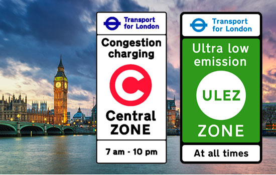 Peterborough Removals - Congestion Charge Zone / Ultra Low Emission Zone Checker