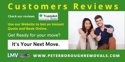 Personnel from Removals Peterborough was very nice and helpful